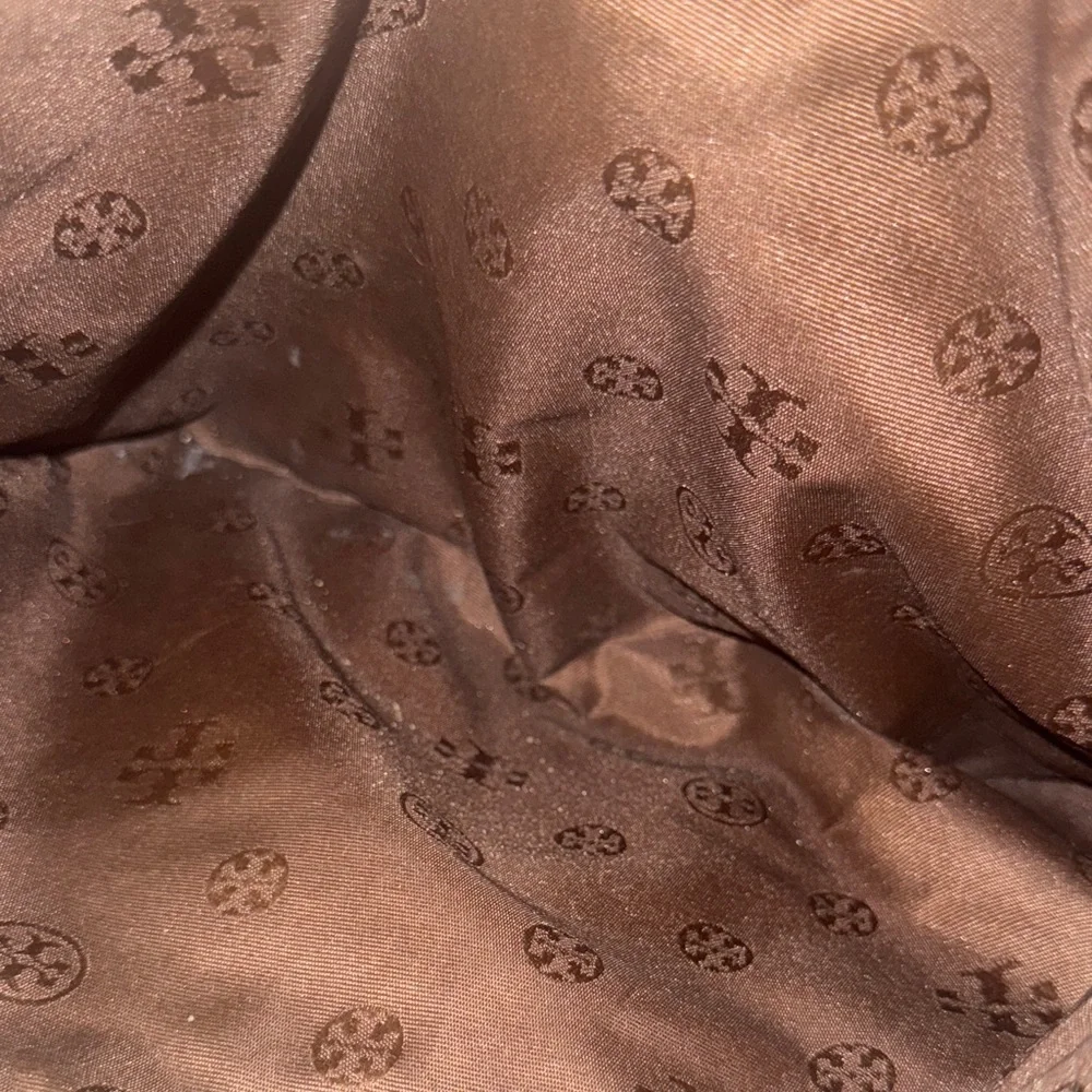 Tory Burch Chocolate Leather Tote